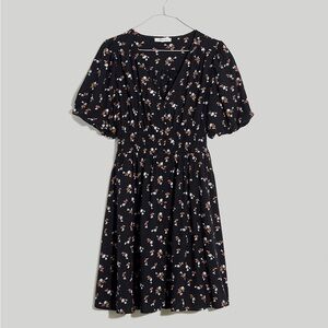 Challis Sophia Mini Dress is Woodland Floral